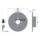 TEXTAR 92034203 Bremsscheiben 2 Stück FIAT