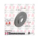 ZIMMERMANN 370.3072.52 Bremsscheiben 2 Stück für MAZDA