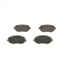 Bremsbelagsatz Scheibenbremse Bosch 0 986 424 386 für Renault Vorderachse