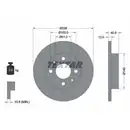 TEXTAR 92036103 Bremsscheiben 2 Stück RENAULT