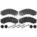 FEBI BILSTEIN 16704 Bremsbelagsatz für IVECO