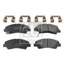 FEBI BILSTEIN 116276 Bremsbelagsatz für HYUNDAI