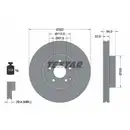 TEXTAR 92163503 Bremsscheiben 2 Stück vorne für MERCEDES-BENZ