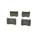 BOSCH 0 986 494 166 Bremsbelagsatz, Scheibenbremse