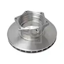 FEBI BILSTEIN 10921 Bremsscheiben 2 Stück hinten für MERCEDES-BENZ