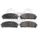 FEBI BILSTEIN 116373 Bremsbelagsatz für TOYOTA, LEXUS