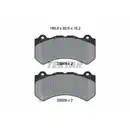 Bremsbelagsatz Scheibenbremse Textar 2584901 für Dodge für Nissan für Chevrolet