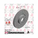 Original ZIMMERMANN 150.3448.52 Bremsscheiben 2 Stück für BMW