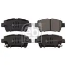 Febi Bremsscheiben Bremsbeläge Vorne Hinten für Toyota Yaris xP1x