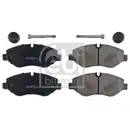 Febi Bremsscheiben Bremsbeläge Vorne Hinten für VW Crafter 30-35 2Ex