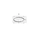 Dichtung Ölfilter Mann-filter DI 75-00 für Mercedes Benz für Mercedes Benz