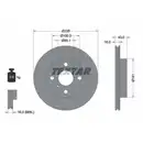 TEXTAR 92103603 Bremsscheiben 2 Stück TOYOTA