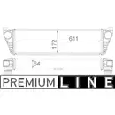 Ladeluftkühler Mahle CI 150 000P Behr *** Premium Line *** für Mercedes Benz