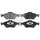 Bremsbelagsatz Scheibenbremse Febi Bilstein 116402 für Toyota Vorderachse
