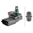 HELLA 6PP 358 152-321 Sensor, Ladedruck