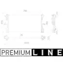 Kühler Motorkühlung Mahle CR 933 000P Behr *** Premium Line *** für Fiat