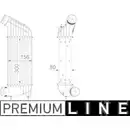 Ladeluftkühler Mahle CI 181 000P Behr *** Premium Line *** für Citroën für Fiat