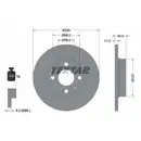 TEXTAR 92061103 Bremsscheiben 2 Stück FIAT