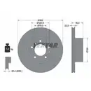 TEXTAR 92042203 Bremsscheiben 2 Stück BMW