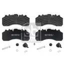 FEBI BILSTEIN 16665 Bremsbelagsatz für MERCEDES-BENZ, SCANIA, IVECO, DAF, MAN