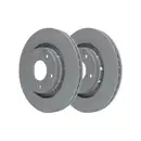 ATE 24.0124-0215.1 Bremsscheiben 2 Stück MITSUBISHI