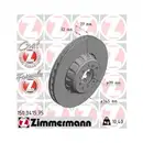 Original ZIMMERMANN 150.3415.75 Bremsscheiben 2 Stück für BMW