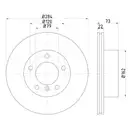 TEXTAR 92132703 Bremsscheiben 2 Stück BMW
