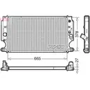 Kühler Motorkühlung Denso DRM50088 für Toyota