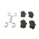 Bremsbelagsatz Scheibenbremse Bosch 0 986 494 593 für Mercedes Benz Vorderachse