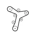 CONTINENTAL CTAM CT1229K1 Zahnriemen Kit