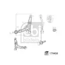 Lenker Radaufhängung Febi Bilstein 179408 für Citroën für Fiat für Opel