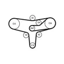 CONTINENTAL CTAM CT1117K2PRO Zahnriemen Kit
