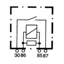 HELLA 4RA 933 766-111 Relais, Arbeitsstrom 12V