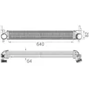 Ladeluftkühler Mahle CI 165 000P Behr *** Premium Line *** für Audi für Seat