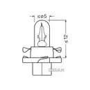 OSRAM 2352MFX6 Glühlampe Sockel 2W 12V BX8,4d BX8.4d