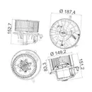 MAHLE AB 149 000P Innenraumgeblaese