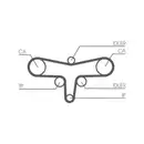 CONTINENTAL CTAM CT1117K1 Zahnriemen Kit