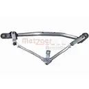 Wischergestänge Metzger 2190907 für Renault Vorne
