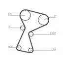 CONTINENTAL CTAM CT1026K2 Zahnriemen Kit