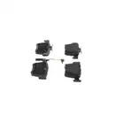 Bremsbelagsatz Scheibenbremse Bosch 0 986 494 752 für Mercedes Benz Hinterachse