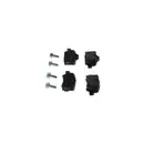 Bremsbelagsatz Scheibenbremse Bosch 0 986 495 400 für Bmw für Mini Hinterachse