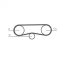 CONTINENTAL CTAM CT1018 Zahnriemen