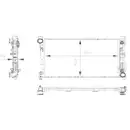 MAHLE CR 387 000S Kühlmittelkühler für MERCEDES-BENZ