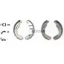 TEXTAR 91065200 PKW Bremsbacken