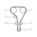 CONTINENTAL CTAM CT1130 Zahnriemen