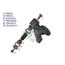 Reparatursatz Spannarm Keilrippenriemen Schaeffler Ina 533 0117 10 für Audi