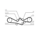 CONTINENTAL CTAM CT1050 Zahnriemen