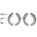 TEXTAR 91076900 PKW Bremsbacken