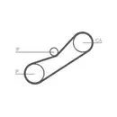 CONTINENTAL CTAM CT1042 Zahnriemen