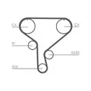 CONTINENTAL CTAM CT1046 Zahnriemen